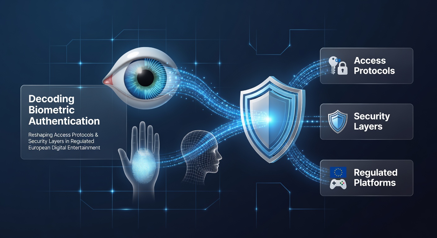 Biometrische Scanner und Sicherheitsprotokolle auf digitalen Unterhaltungsplattformen in Europa