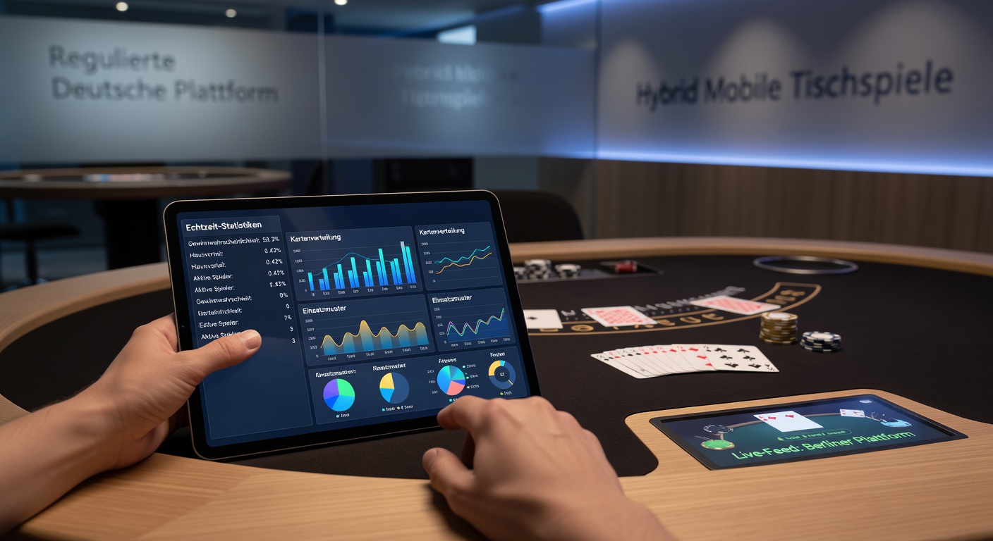 Beispielhafte Integration von Statistik-Overlays in einem Hybrid-Mobile-Tischspiel auf einer deutschen Plattform