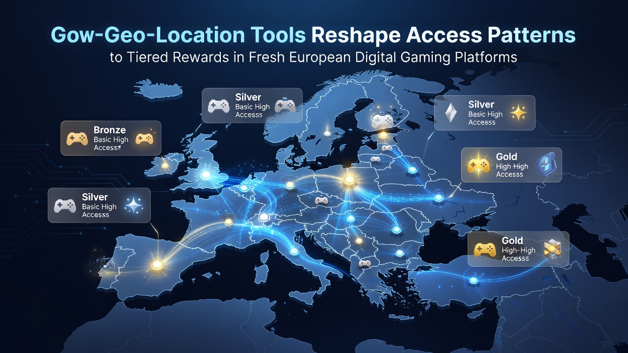 Geolokalisierungstools analysieren Nutzerstandorte und passen Belohnungszugriffe in digitalen Gaming-Plattformen an