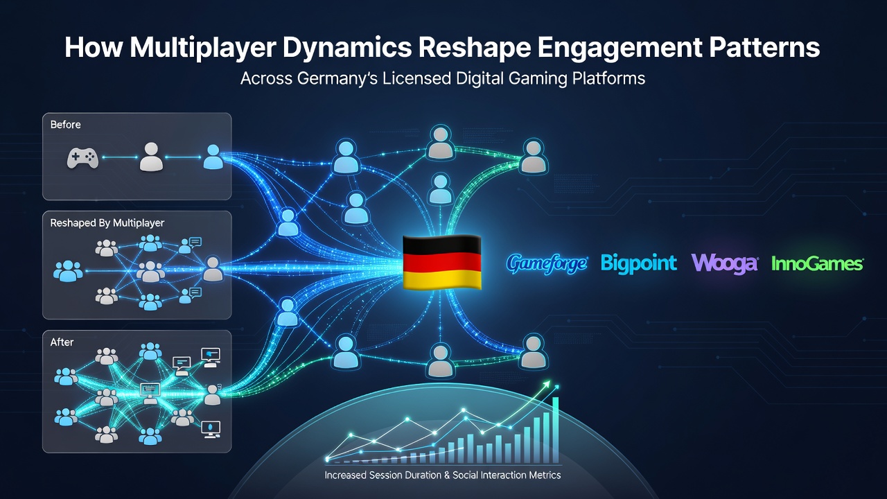 Wie Multiplayer-Dynamiken das Engagement auf Deutschlands lizenzierten digitalen Gaming-Plattformen umgestalten