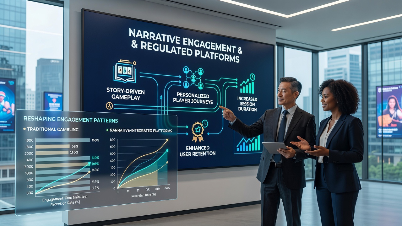 Darstellung von Engagement-Patterns durch narrative Overlays in hybrid-mobile und Live-Casino-Formaten auf regulierten Plattformen