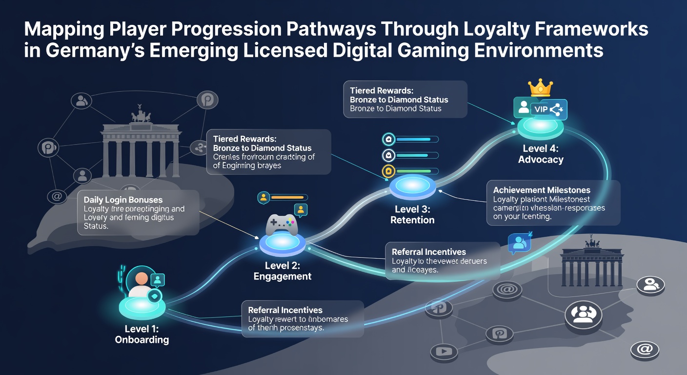 Visualisierung von Spielerfortschrittswegen und Loyalitätsstufen in digitalen Gaming-Plattformen