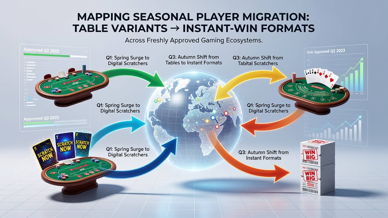 Visualisierung von Datentrends bei der Spielermigration in deutschen Online-Casinos