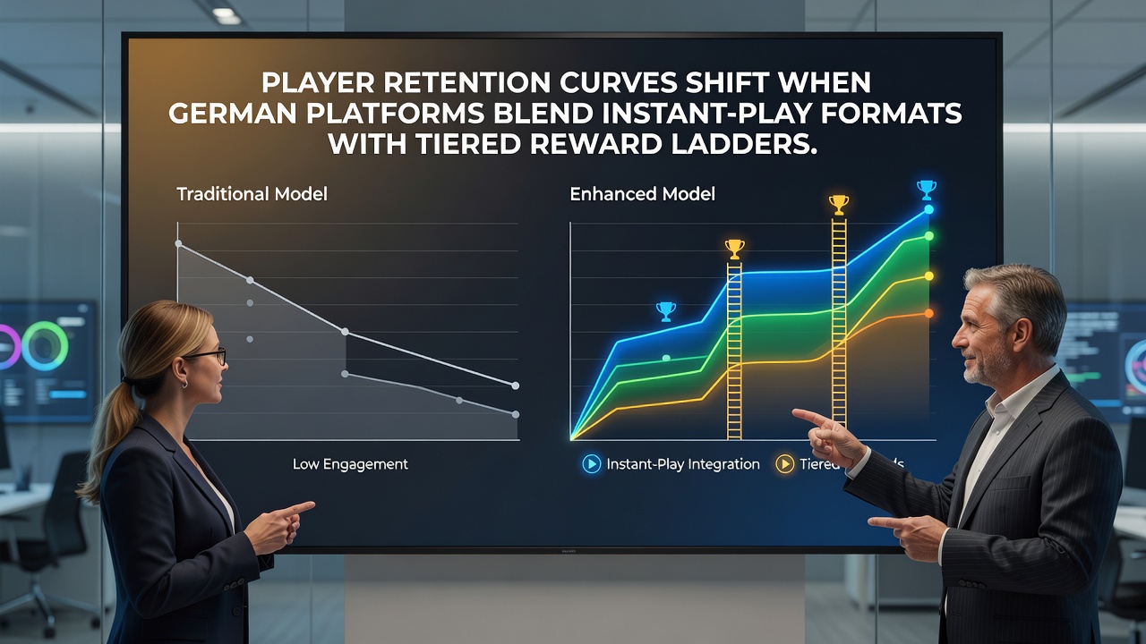 Analyse der Nutzerbindung mit Fokus auf gestaffelte Belohnungen und Instant-Play-Integration in deutschen Casinos
